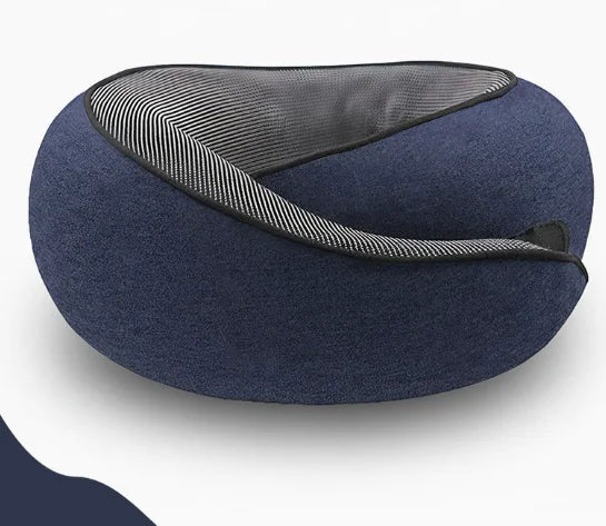Oreiller ergonomique de voyage - Soutien cervical 360°